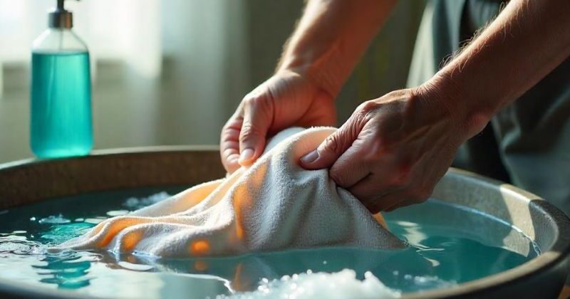 Washing Joel fabric safely with hands or in a washing machine